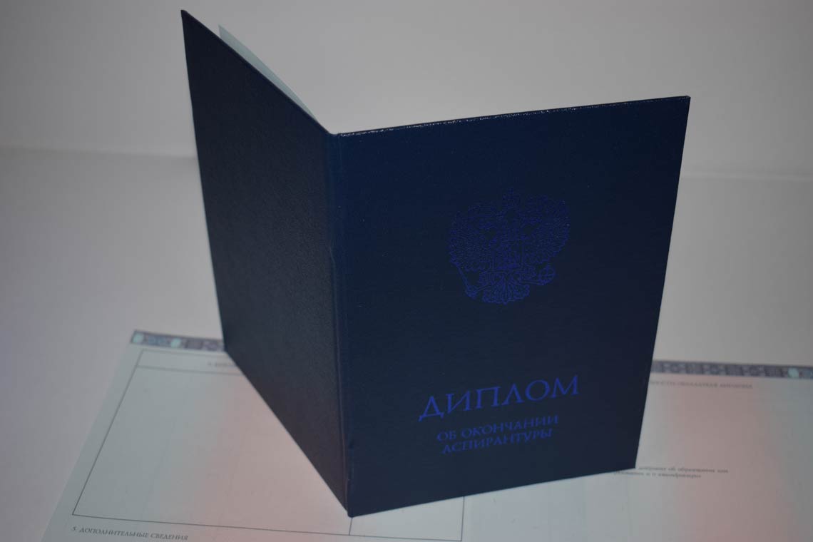 Диплом Аспирантуры 2014-2025 в Домодедово корка