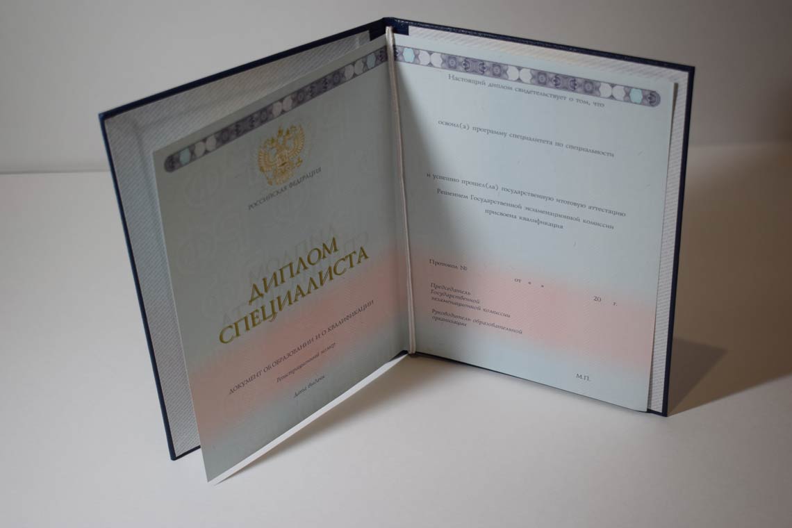 Полный Разворот диплома о высшем образовании 2014-2025 в Домодедово